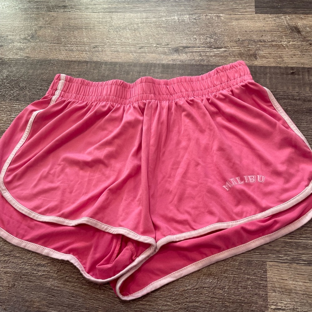Pink shorts